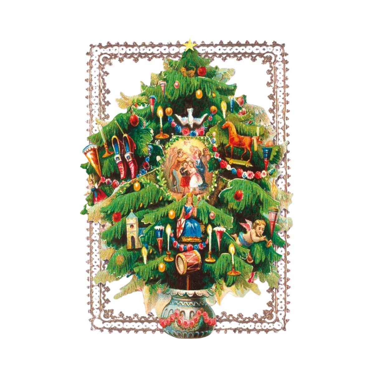 Christmas tree illustration