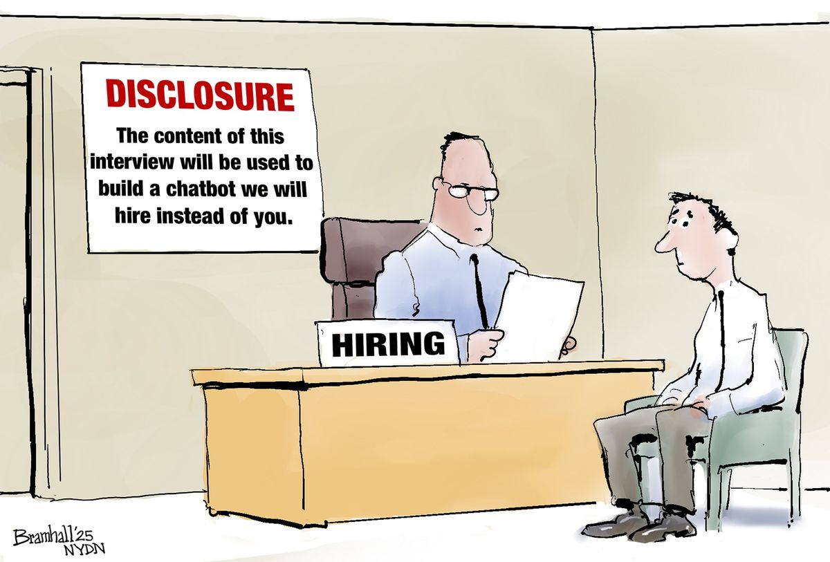 Chatbot wants your job | July 9 editorial cartoons | The Week