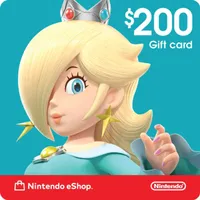Nintendo eShop $200 Gift Card (Email Delivery) Nintendo eShop $200 Gift Card (Email Delivery)