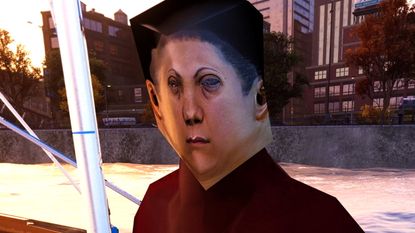 Spider-Man Remastered boat person