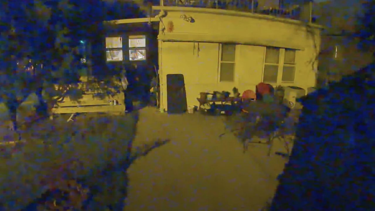 Arlo Pro 4 video in night mode