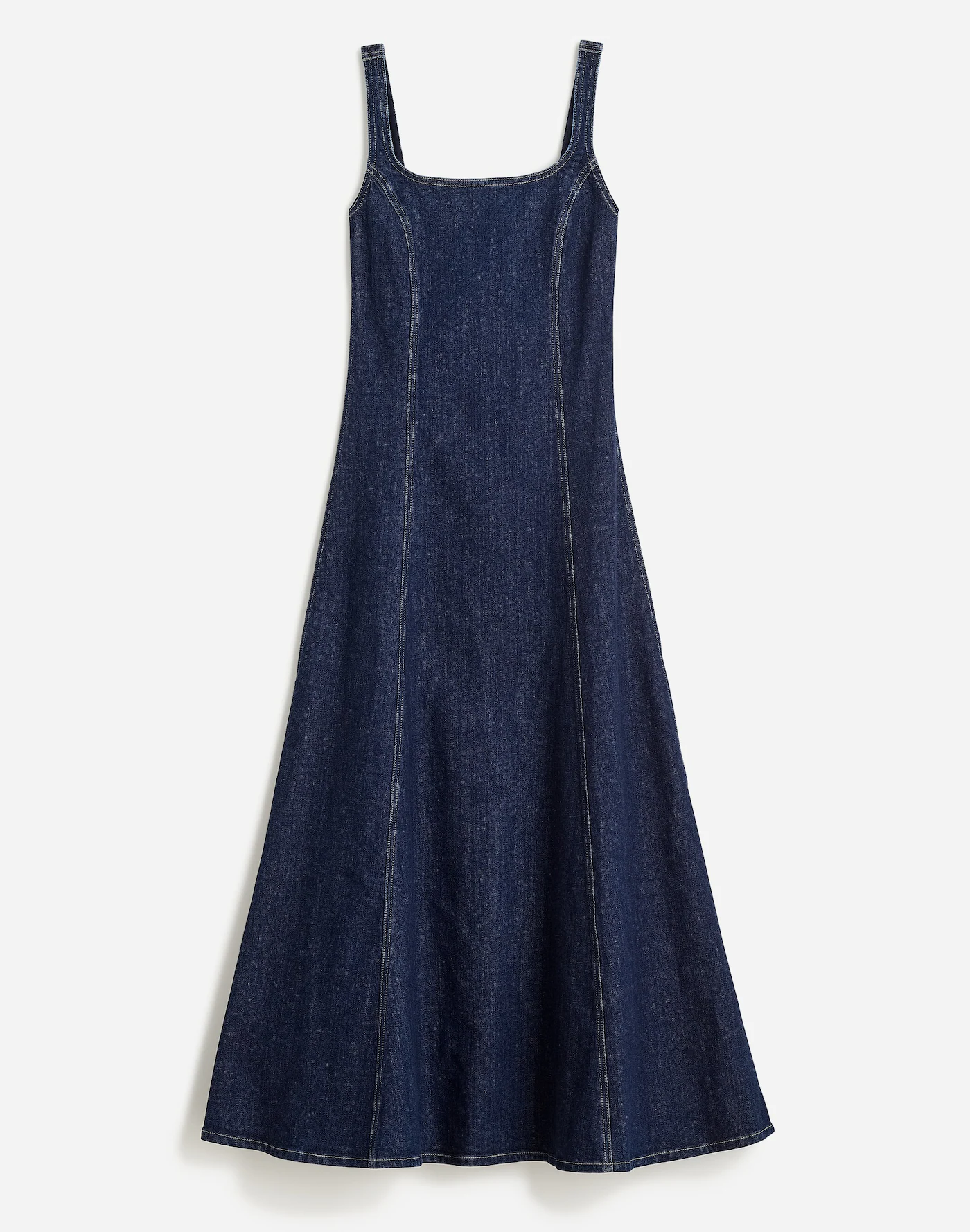 Lina Italian Denim Midi Dress