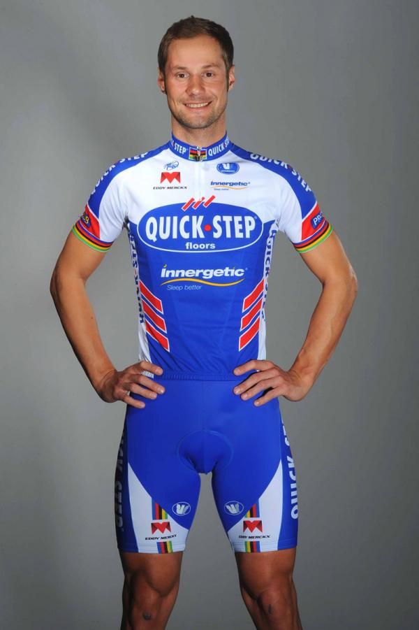 Tom Boonen models the new kit