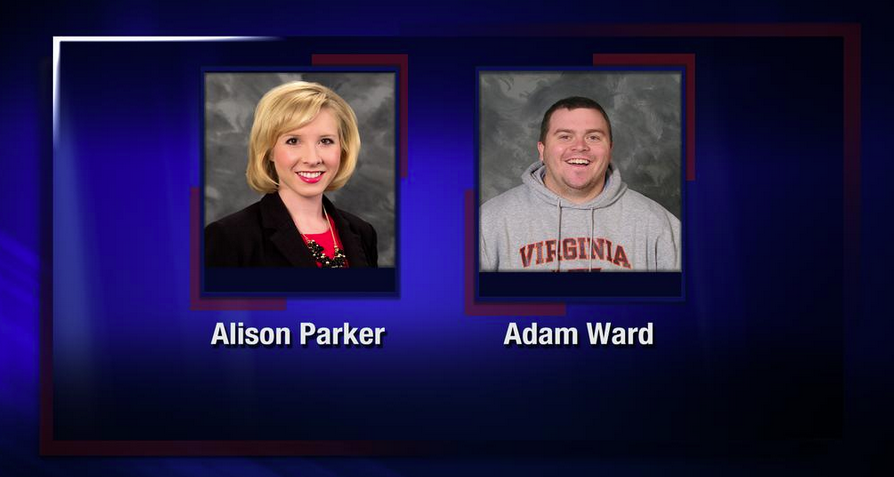 Alison Parker and Adam Ward of WDBJ7