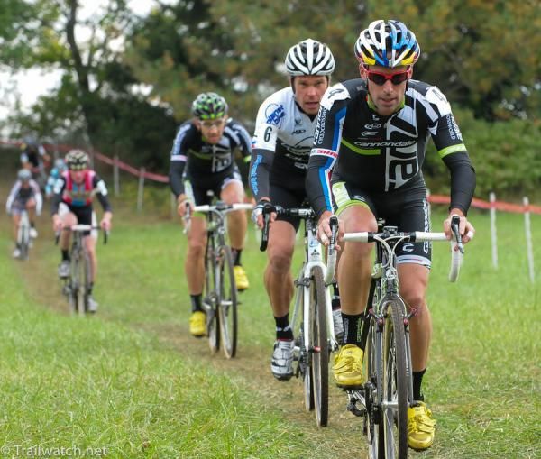 Tim Johnson (Cannondale) leading the chasers