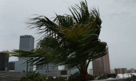 Isaac makes its way into Florida, already forcing the Republican National Convention to be pushed back a day, and threatening to become a hurricane.