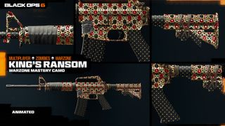 Black Ops 6 Mastery Camo unlock - King's Ransom