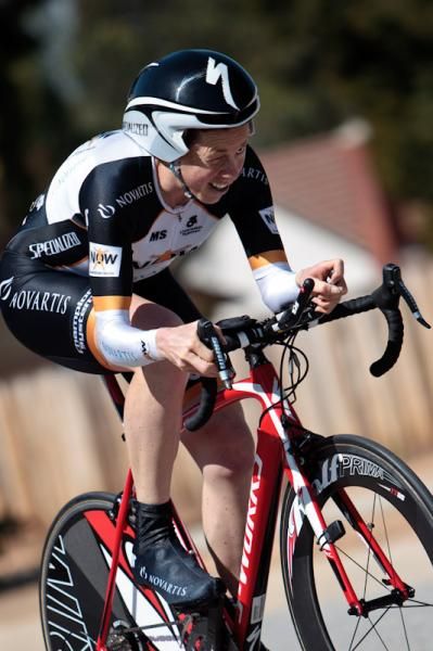 Alison Powers (NOW and Novartis) focused on the steep climb day and came in third.