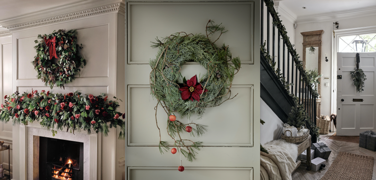 three christmas wreath ideas