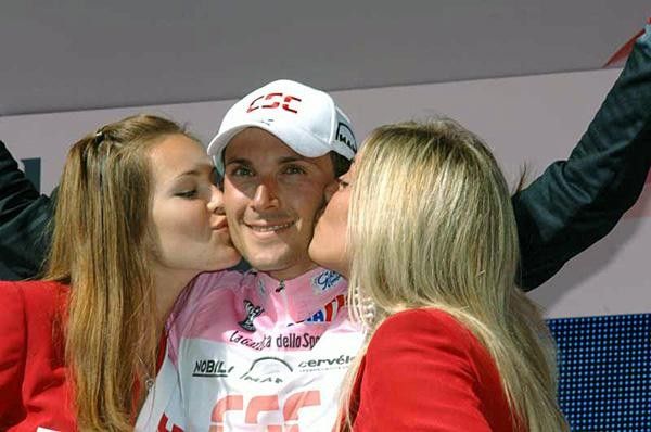 A pink kiss for Ivan
