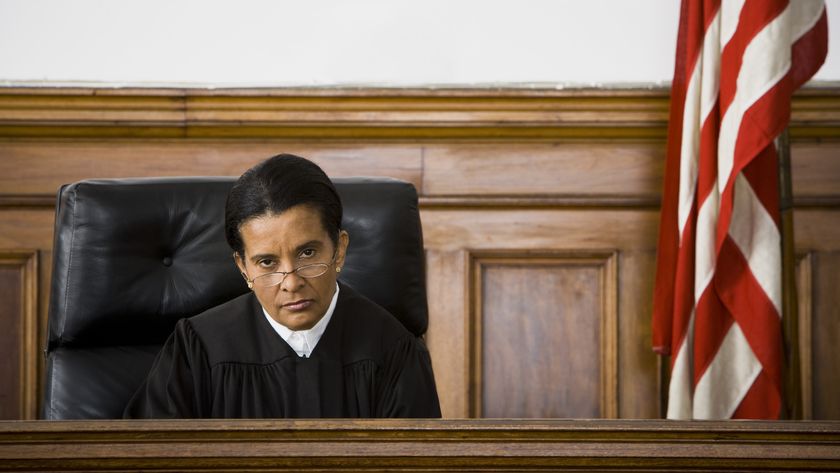 Tired judge