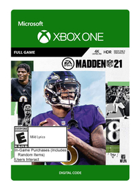 Madden NFL 21 (Digital Code): Was $59 now $39 @ Amazon