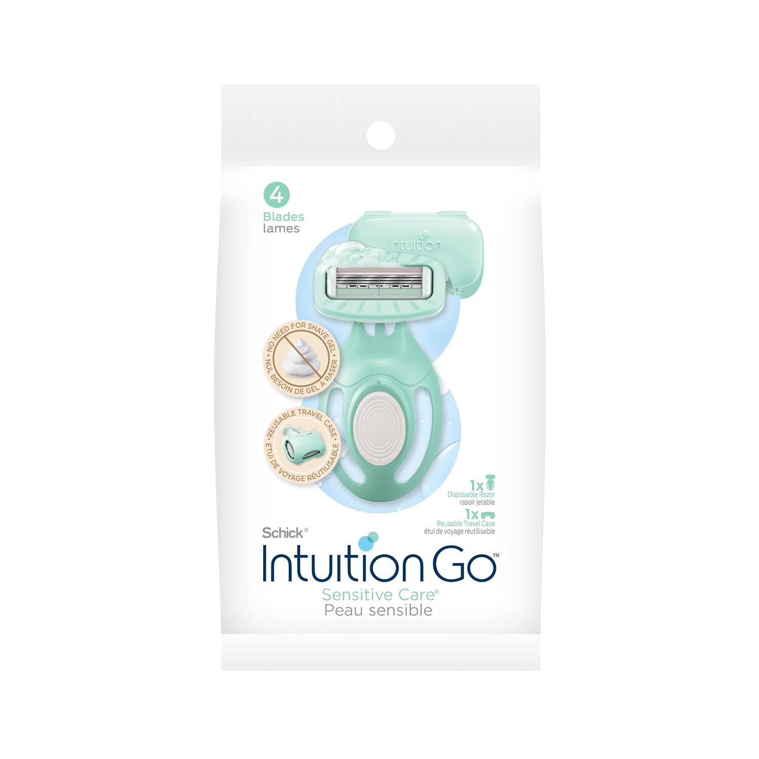 INTUITION, Disposable Razor for Sensitive Skin
