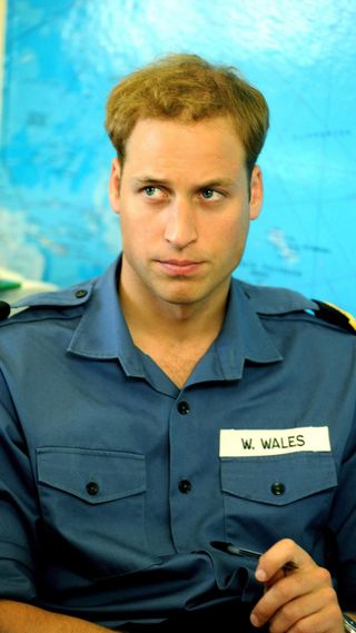 Prince William worked as a helicopter pilot