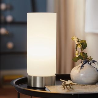 touch lamp in table