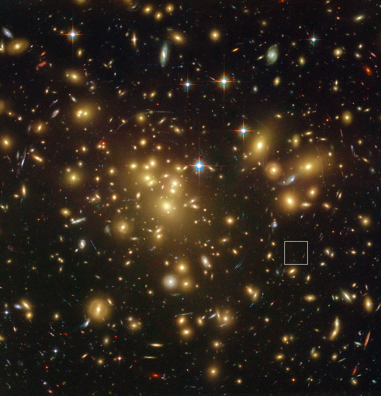 Galaxy Cluster Abel 1689