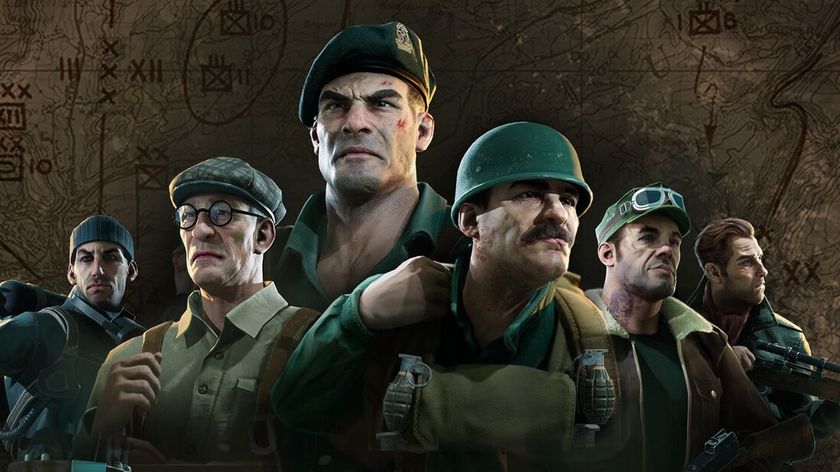 The six heroes of Commandos: Origins