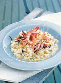 Seafood risotto - Recipes - Marie Claire