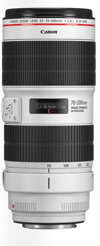 Canon EF 70-200mm f/2.8L lens |