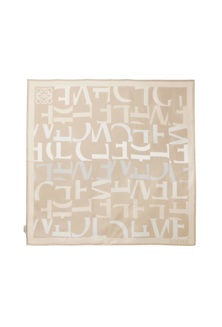 Loewe, Printed Silk-Twill Scarf