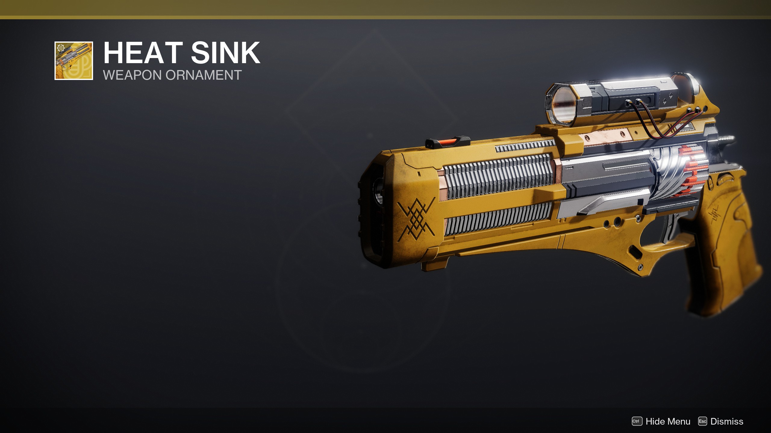 Destiny 2 Heat Sink ornament