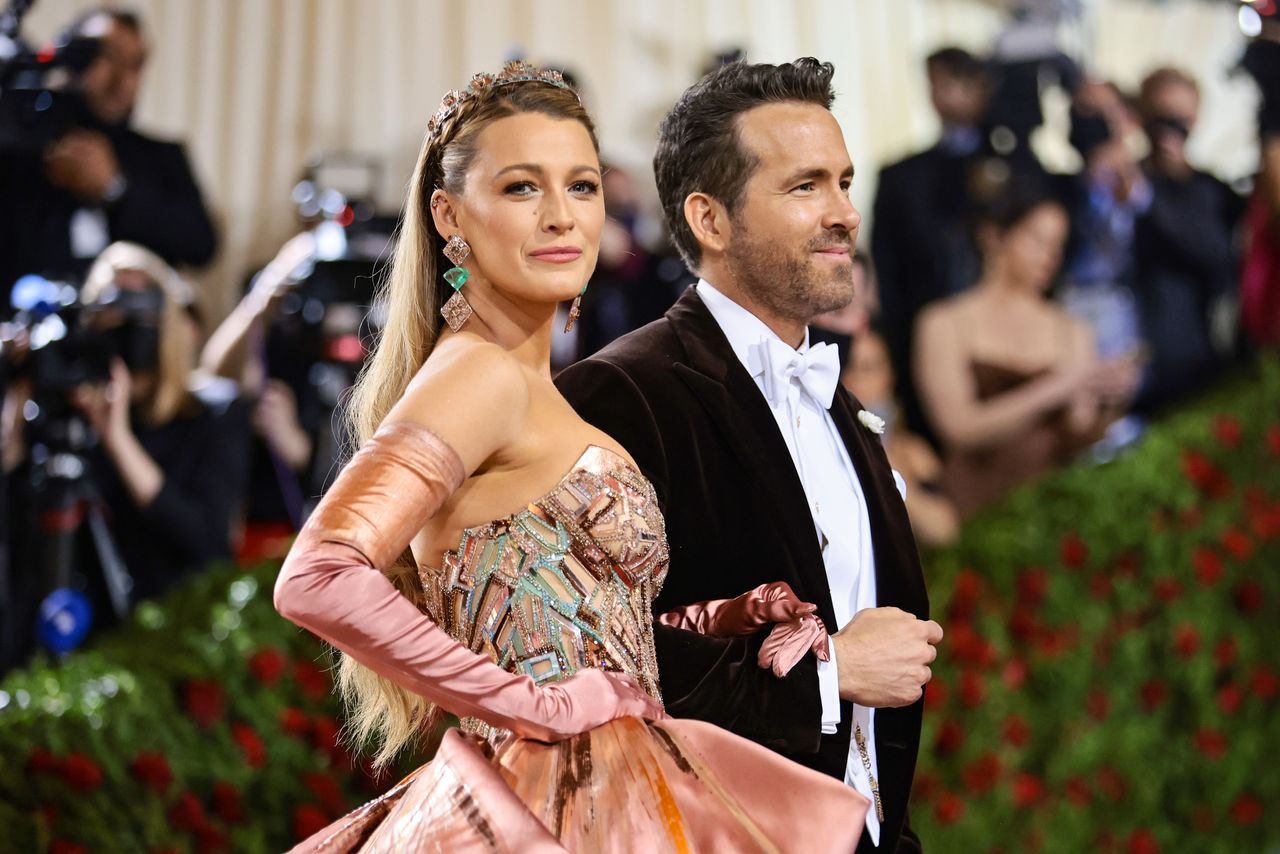 Blake Lively Ryan Reynolds Met Gala 2022