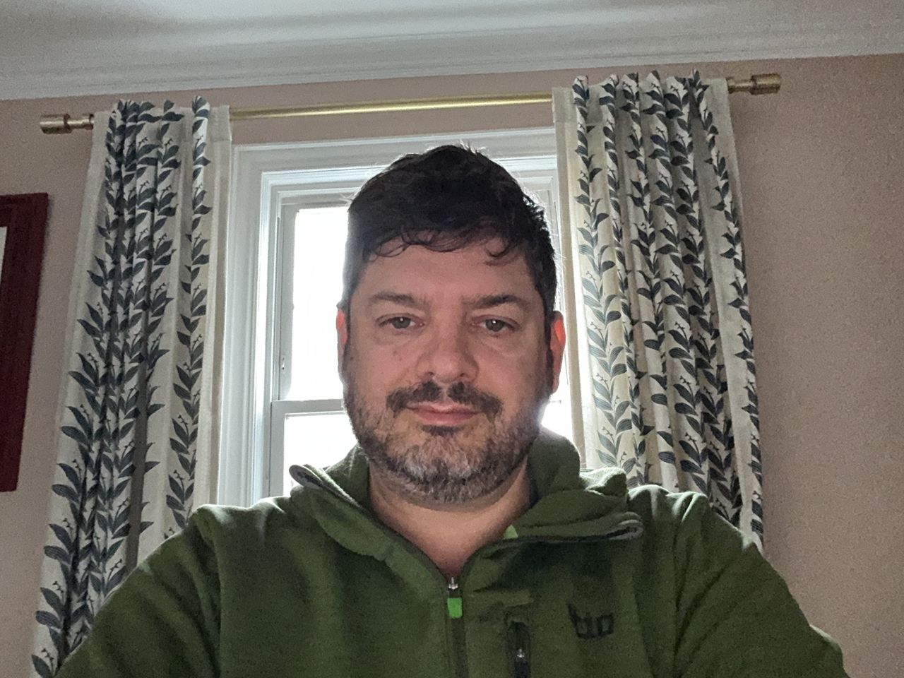 A photo taken with the iPad Air M4 front camera
