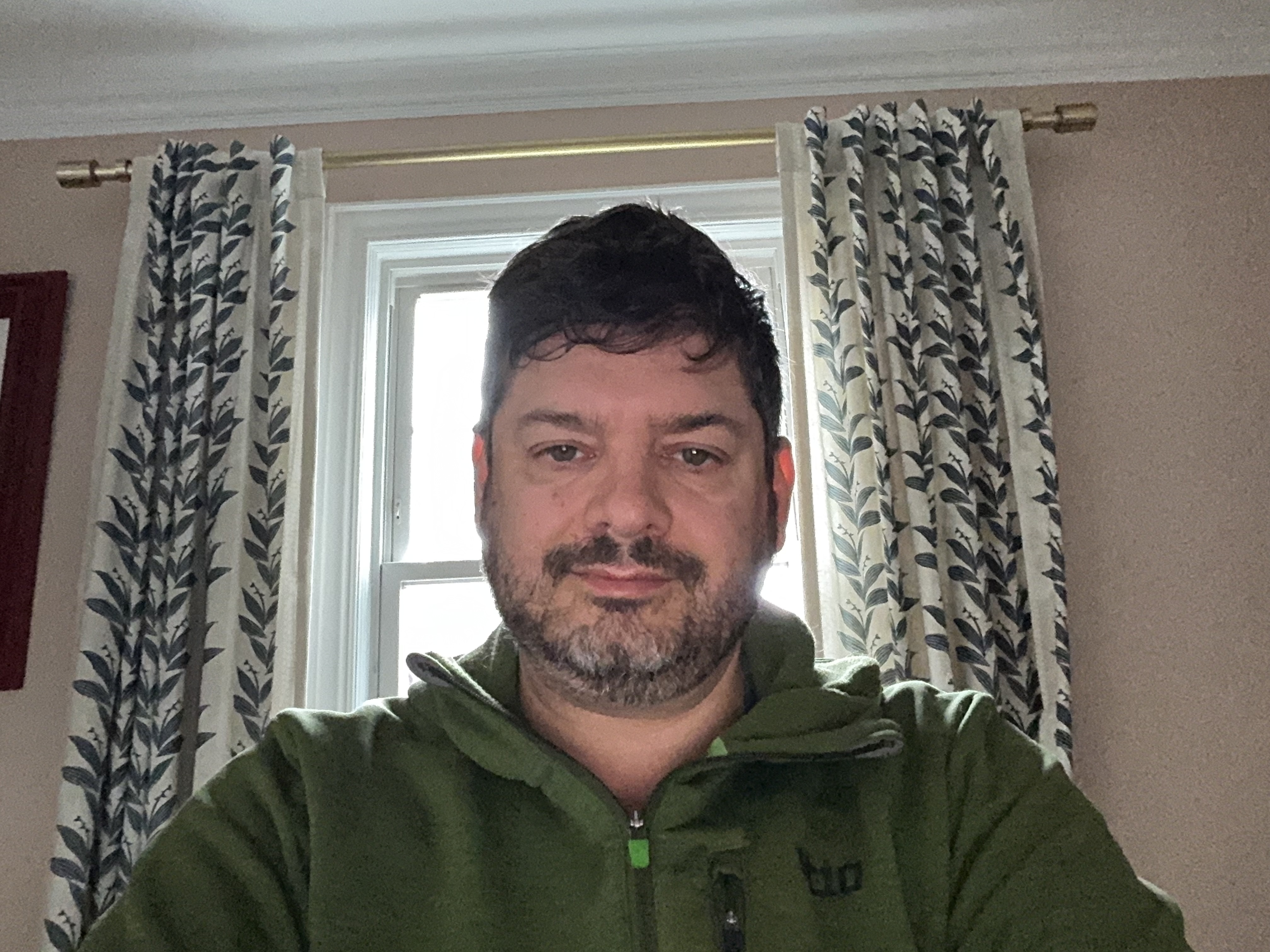 A photo taken with the iPad Air M4 front camera