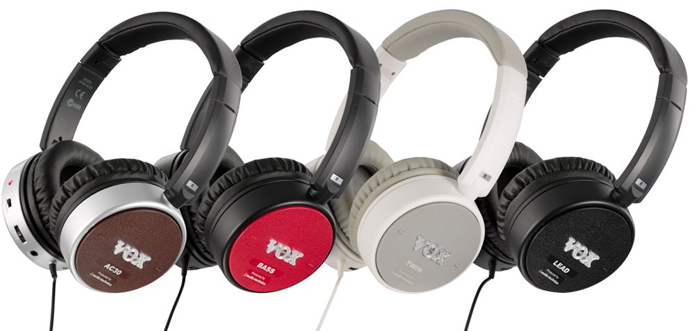 Vox Introduces Amphones, Headphones with Built-in Guitar and Bass