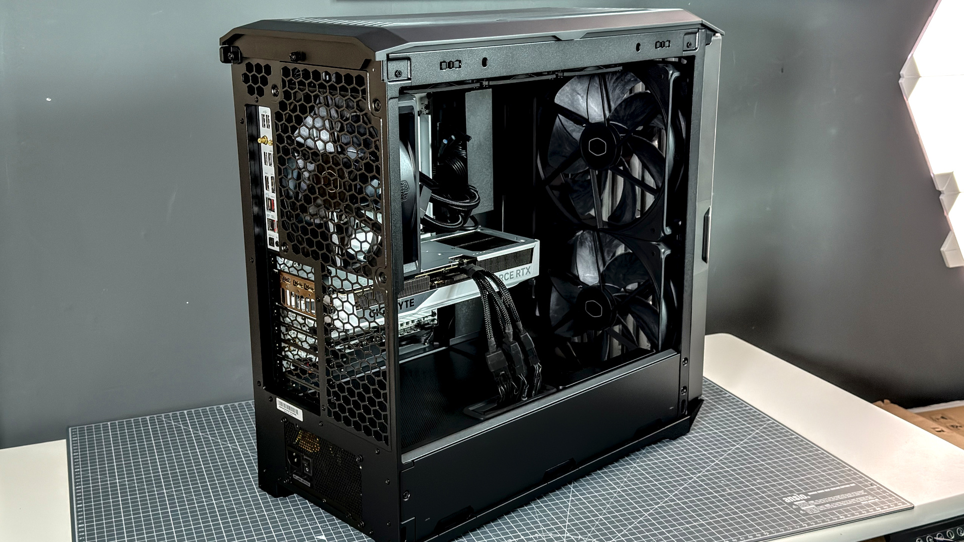 A Cooler Master HAF II 500 case as I build a PC into it.