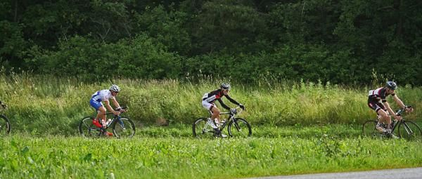 Team Knudsgaard was active throughout the race.