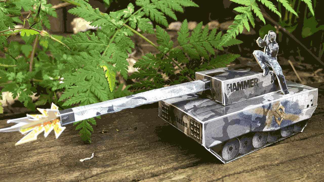 How to build your free Sabaton tank! | Louder