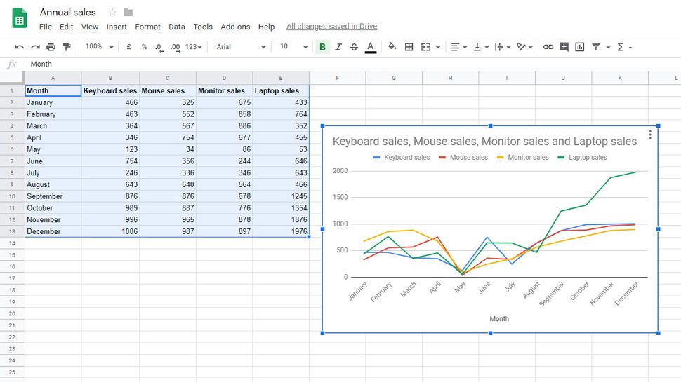 google-sheets-vs-microsoft-excel-techradar