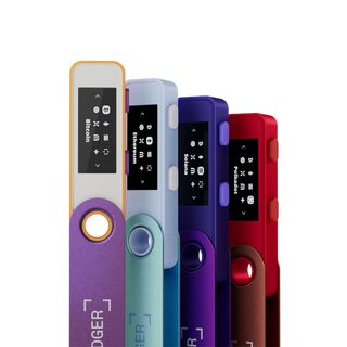 Colourful Ledger hardware wallets