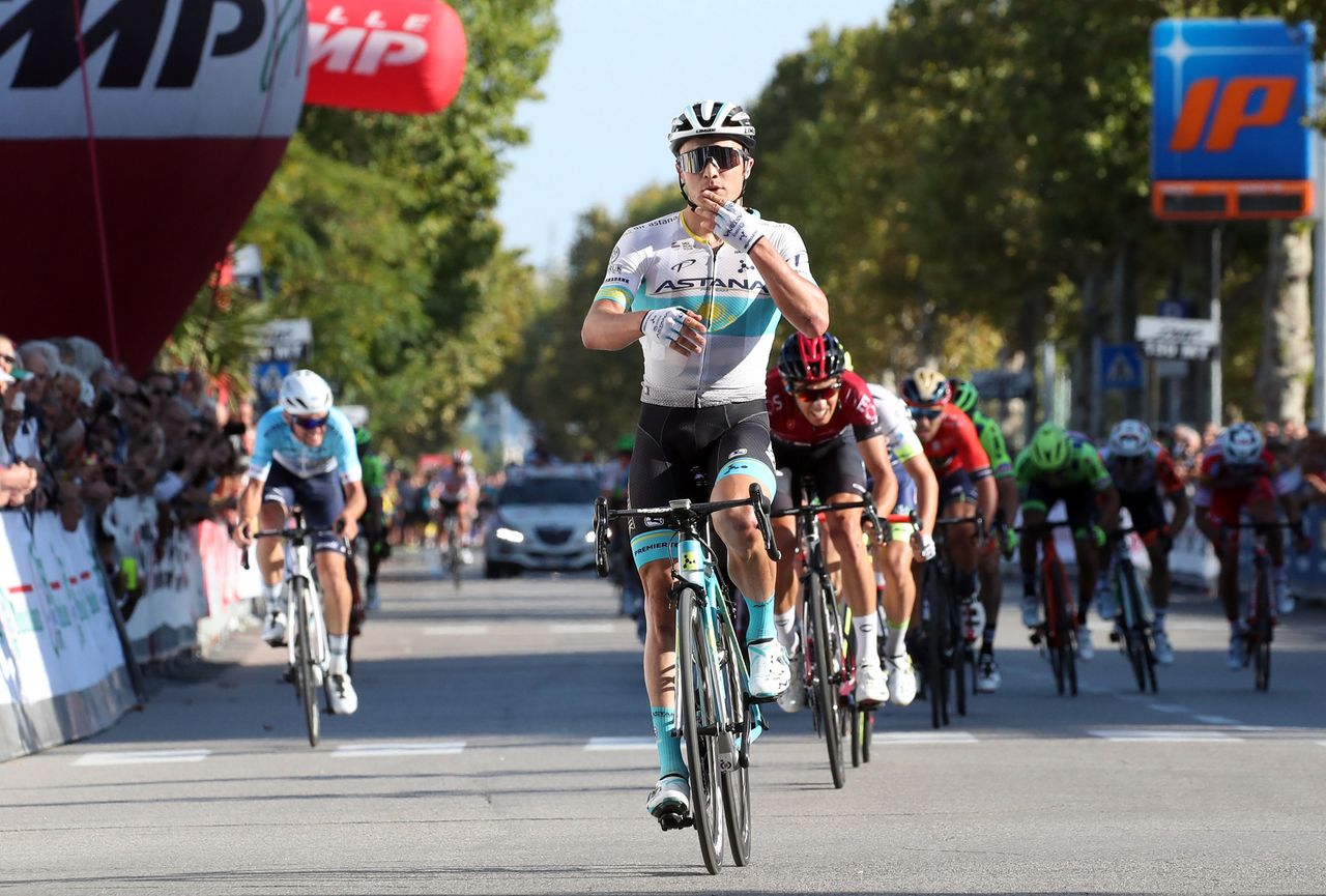 Alexey Lutsenko (Astana) wins the Memorial Marco Pantani
