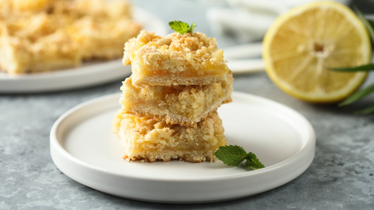 lemon curd shortbread