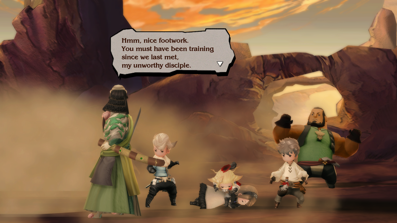 Bravely Default Flying Fairy HD Remaster screen