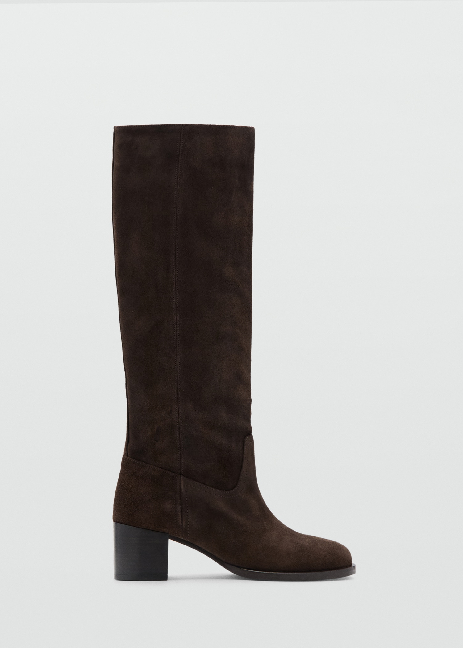 Heel Suede Boots - Women | Mango United Kingdom