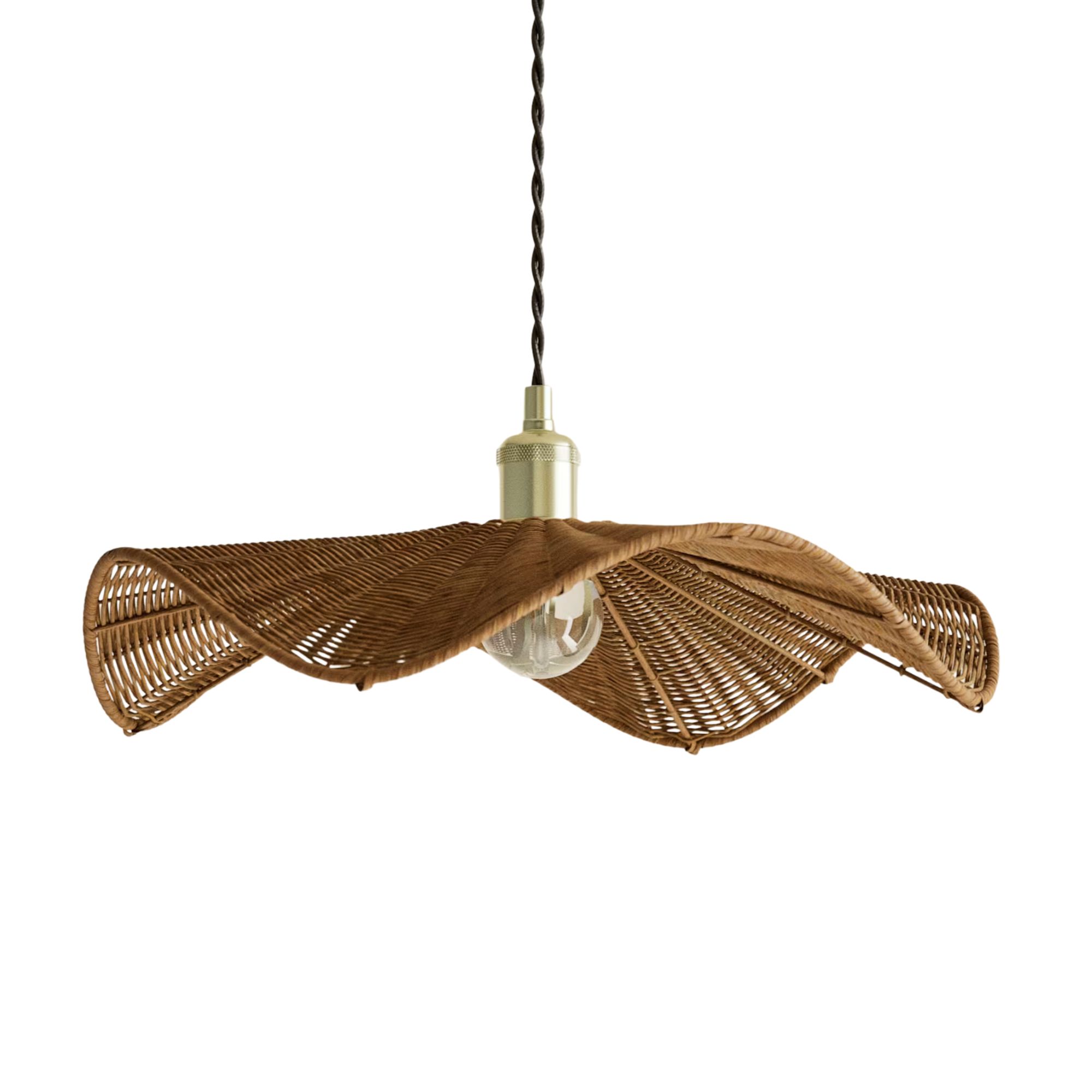 M&amp;amp;S, Rocco Rattan Easy Fit Ceiling Lamp