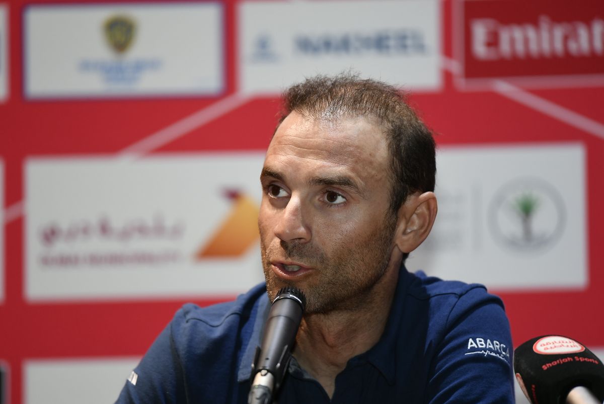 Alejandro Valverde is serious about his chances in the UAE Tour