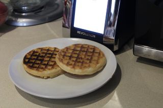 Testing waffles in the Revolution InstaGLO