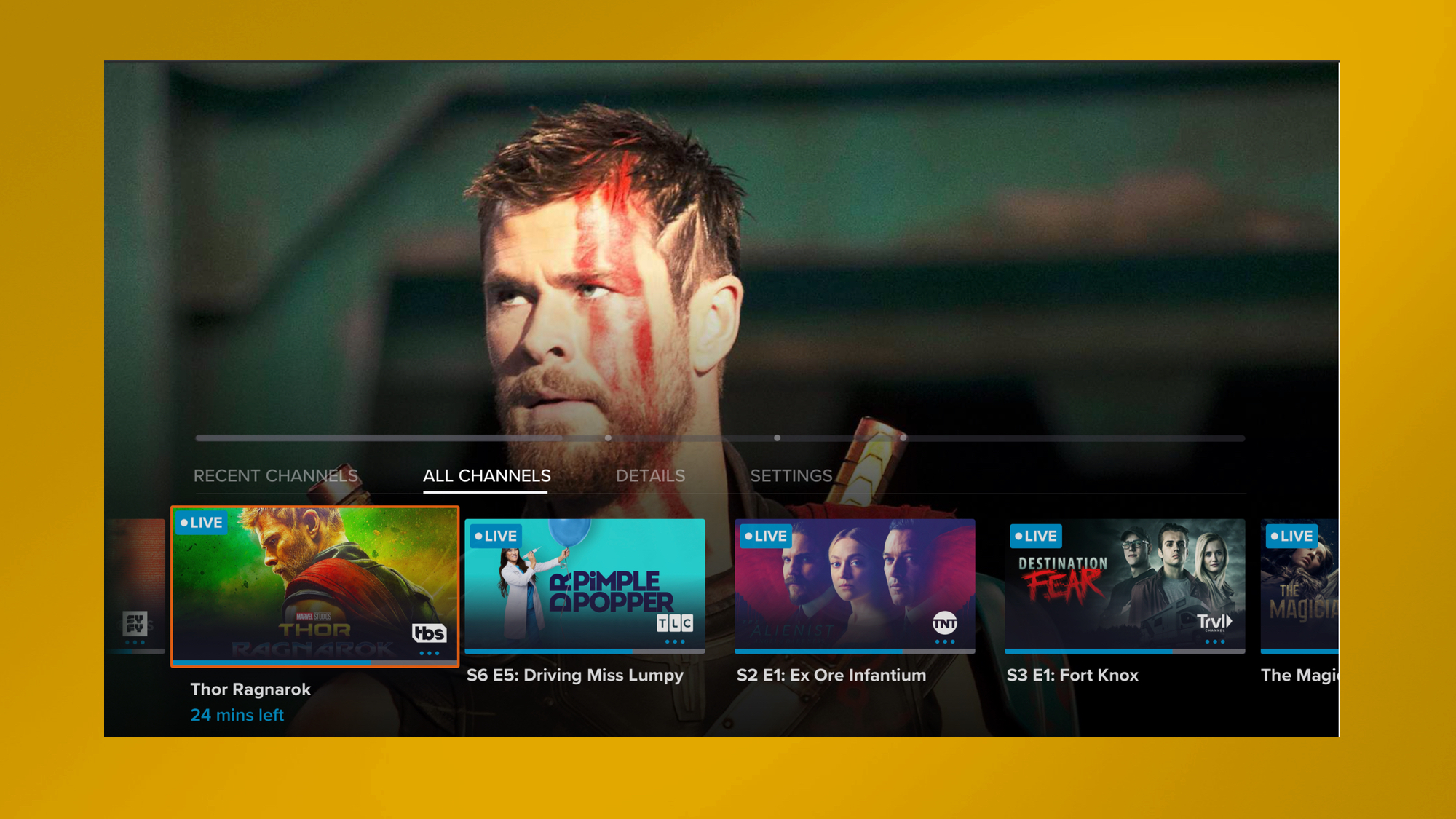 The new Sling TV app