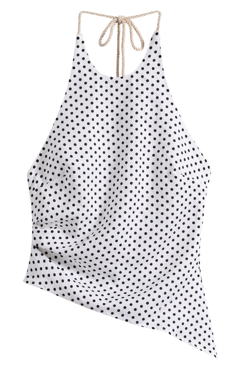 Reese Polka Dot Linen Top