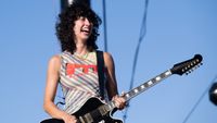 Musician Towa Bird performs onstage during Day 3 of the Coachella Valley Music & Arts Festival at Empire Polo Club on April 21, 2024 in Indio, California