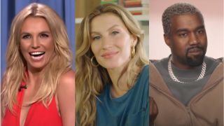 Britney Spears on Jimmy Fallon, Gisele Bundchen in Vogue interview, Kanye West on Keeping Up With the Kardashians.