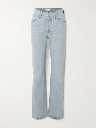 Kelly High-Rise Straight-Leg Jeans