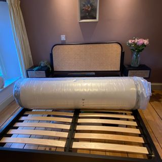 The IKEA VALEVÅG pocket sprung mattress being tested