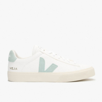 Veja Campo Chromefree Leather Extra White Matcha Trainers Was £140.00 Now £112.00 | Daniel Footwear