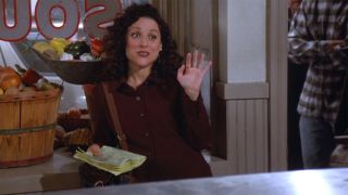 Elaine Benes in the Soup Nazi episode of Seinfeld