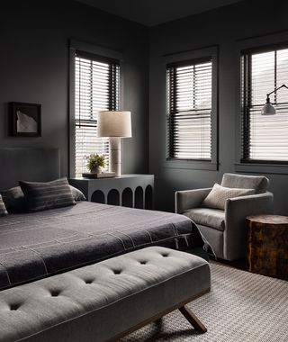 bedroom ideas with grey walls